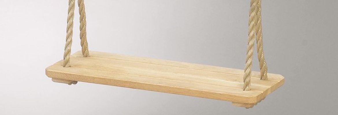 Houten schommelzitje Houten schommelzitje