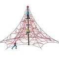 SPIDER 6 touwpiramide met 6 spanbevestigingen