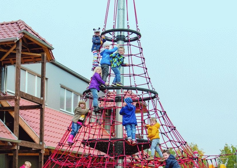 Klimnet-Piramide Dino XXL
