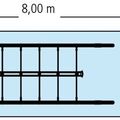 Super touwschommel mini 4-zits, enkelvoudig 4