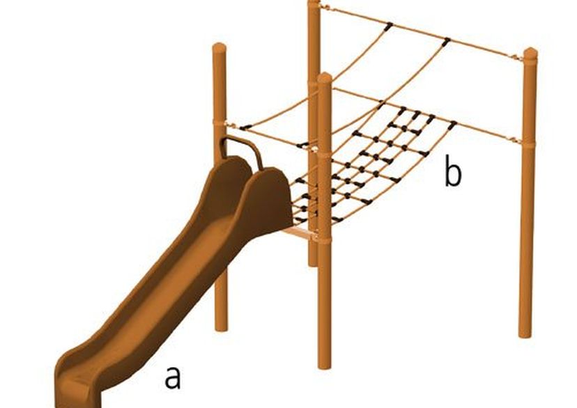 Vario-element 11 voor robiniahouten palen 2