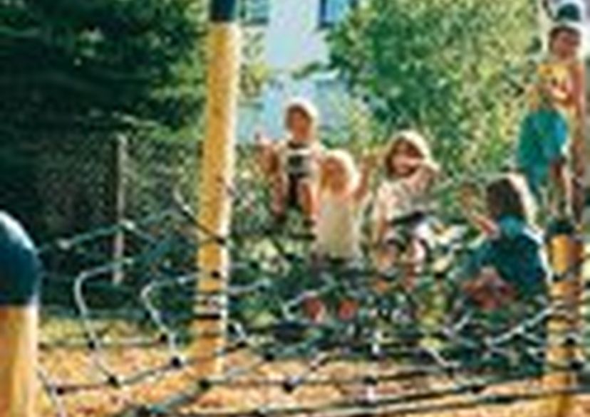 Spinneweb „Steindorf“ robiniahouten palen