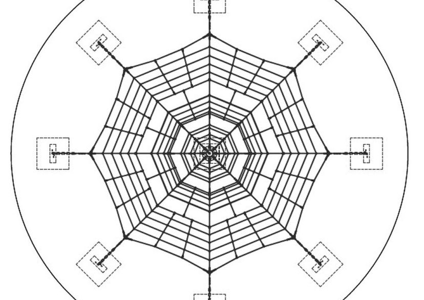 Klimnet-Piramide Black Space