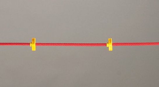 Hercules klimtouw, met opstapschijven, lengte 2,00 m