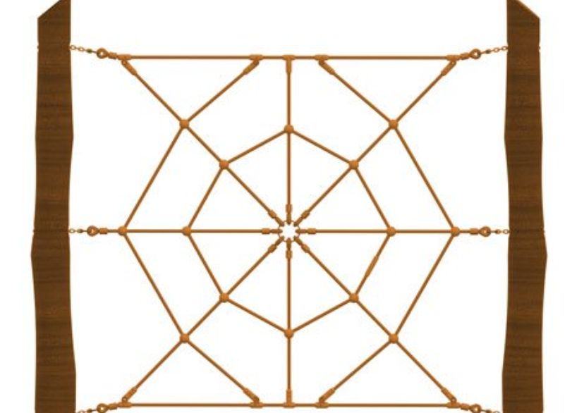 Vario-element 8 voor robiniahouten palen 2