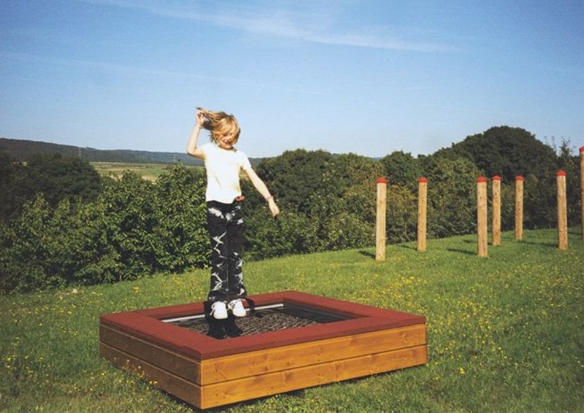 Mini trampoline, opbouw 2