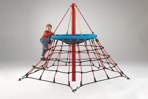 Dino Mini rope net pyramid