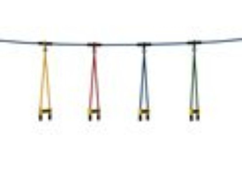 Haiger-element touwladdersporten voor robiniahouten palen