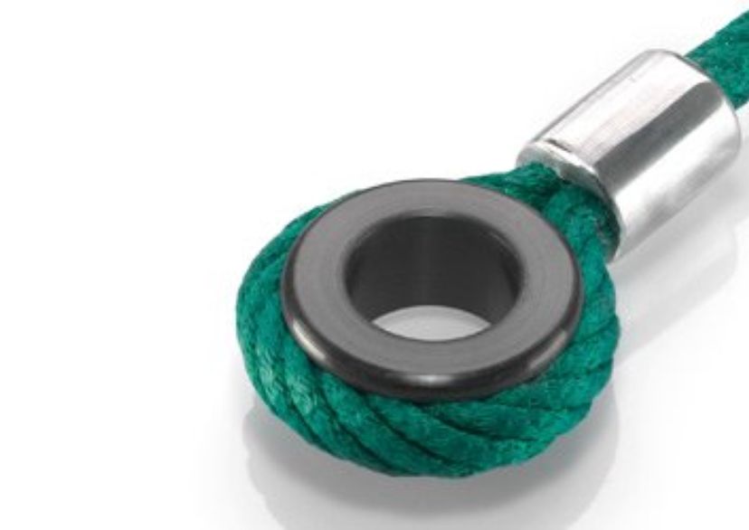 Geklemd nylon kousoog (rond)
