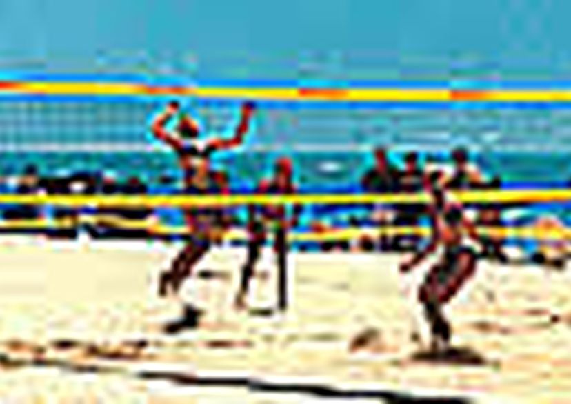 beach volleybal