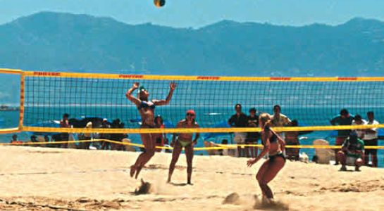 beach volleybal