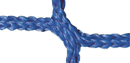 Brick Guardrail Net in blue